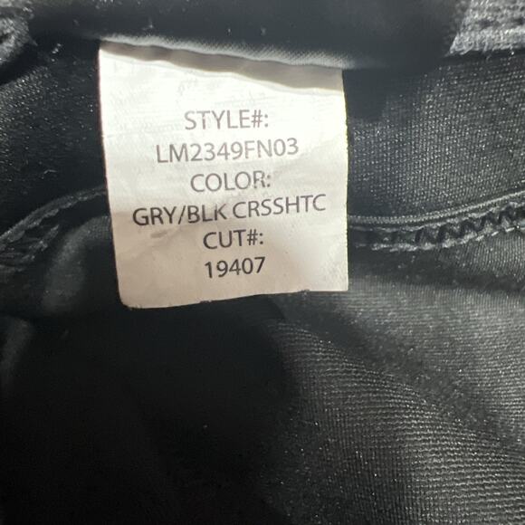 Liverpool Pull On Skinny Ankle Pants Black/Gray Womens Size 8 - Picture 11 of 11